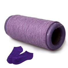 Violet recycle socks yarn